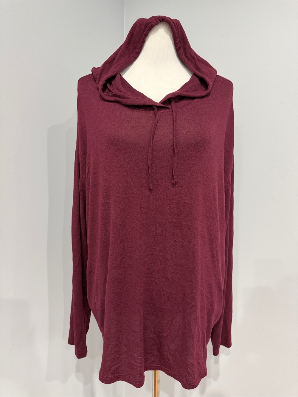Old Navy Women's Hooded Pullover Sweater - Wine